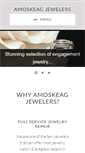 Mobile Screenshot of amoskeagjewelers.com