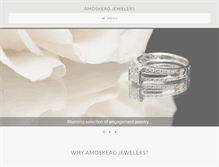 Tablet Screenshot of amoskeagjewelers.com